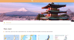 Desktop Screenshot of maps-japan.com